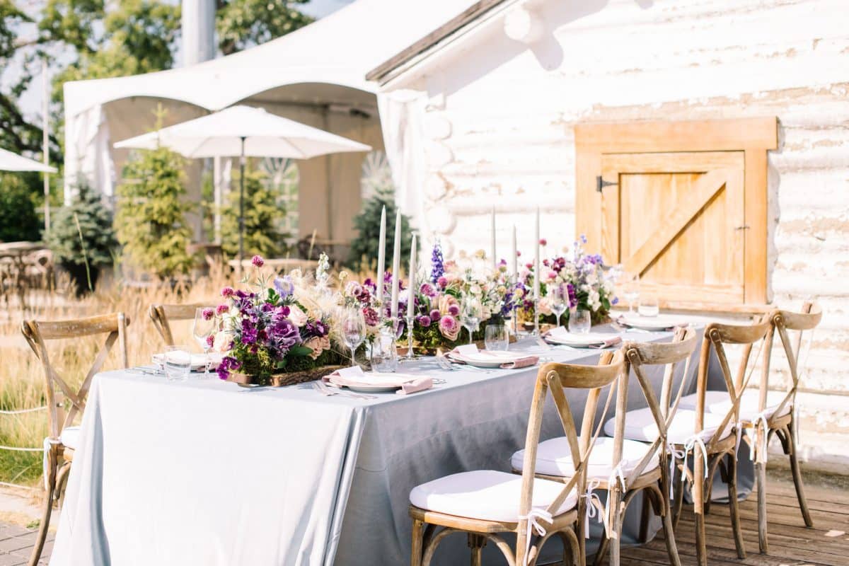 Flowers Calgary wedding florist Dean House summer garden flowers